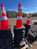 28 safety cones 25x