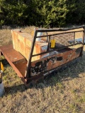 truck bed w/diesel tank and pump