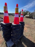 28 safety cones 25x