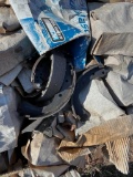 pallet of brake shoes