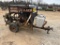 Water pump trailer with rebuilt motor