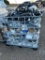 Pallet of new car parts