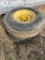 10-16 implement tractor tires, 8-ply, x2