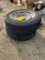 15-inch tire rims, used, x2
