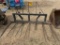7 ft square bale front loader