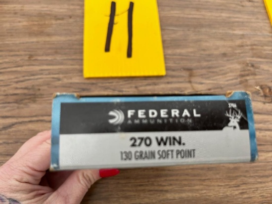 Federal 270 Win. Ammo