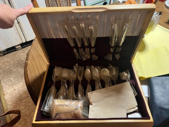 Fine Silverware Set in Box with all original paperwork