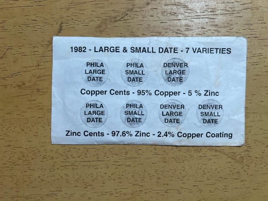 1982 Penny Collection
