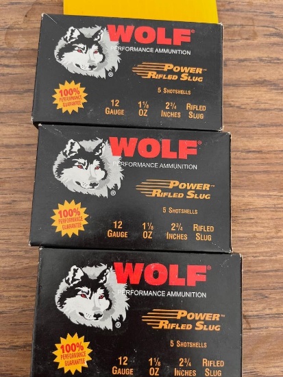 Wolf 12 Gauge Ammo