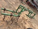 3-point spring tooth harrow, 11 ft