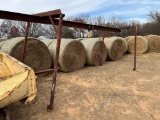 I-beam with rolling pulley