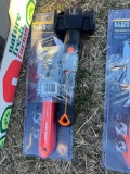 Sledge Hammer and Crescent Wrenches