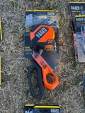 Compact tape measures and scissors