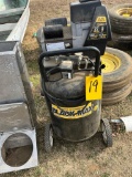 Air compressor, Black Max, 27 gallon, runs