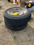15-inch tire rims, used, x2
