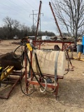 3-point sprayer with 125 gallon tank