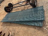 Farrowing crate flooring, 3 x 9.5 ft, x2