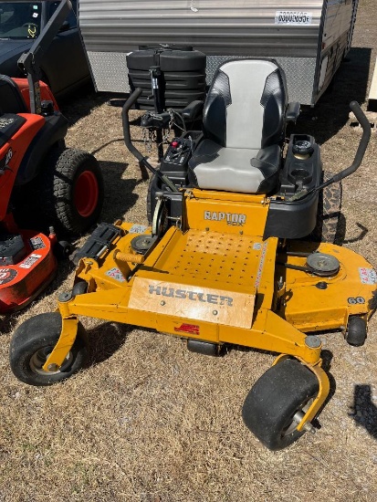 Hustler 60" Zero Turn Mower 1272 Hours