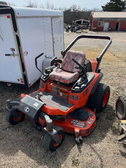 Kubota ZD326 Zero Turn Mower w/Pro 60 commercial deck and diesel engine 1538 hrs