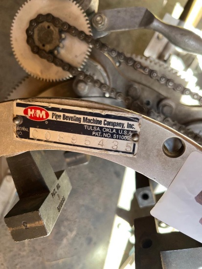 H&M Pipe Bending Machine 3"-8" Capacity
