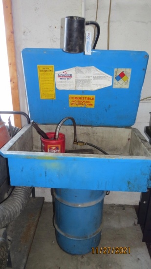 Parts Washer with lights