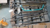 Misc. Pry bars-hooks-bow saw