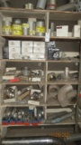 Adapters/pipes/clamps Shelf contents