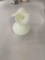 Fenton Satin Cluster Ruffled