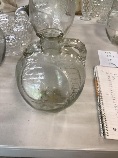 White House Half-Gallon Vinegar Jar