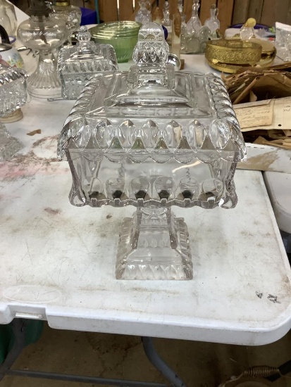 Jeannette 5"x5" Wedding Cake Design Compote