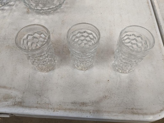 3 Fostoria 4" Juice Glasses