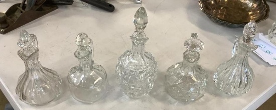 5 Assorted Cruets