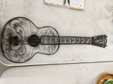 Metal Guitar Wall Hanging