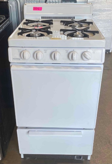 Holiday 20-in 4 Burners 2.4-cu ft Gas Range