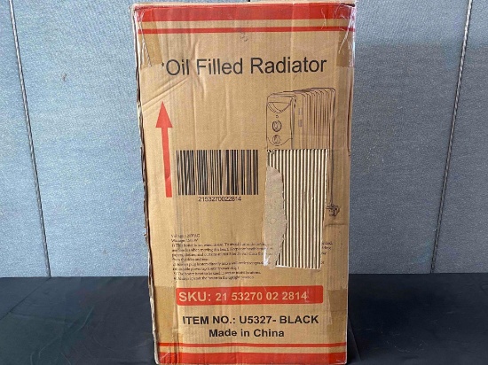Oil Filled Radiator Black
