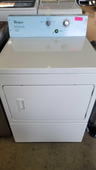 Whirlpool Commercial 7.4-cu ft Gas Commercial Dryer (White)