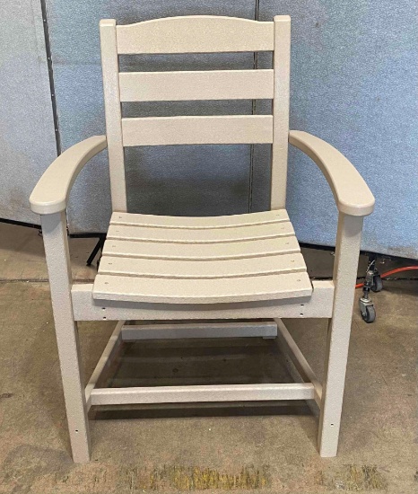 La casa cafe arm chair in sand