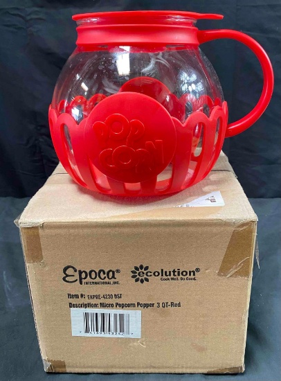Ecolution Patented Microwave Micro-Pop Popcorn Popper