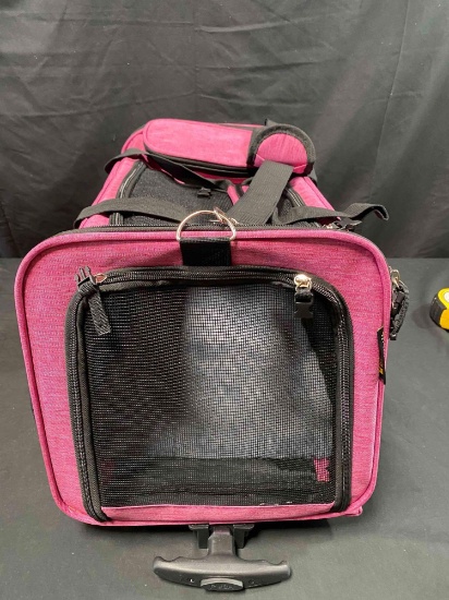 Pet Carrier with Wheels