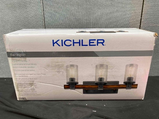 Kichler 3 Light vanity