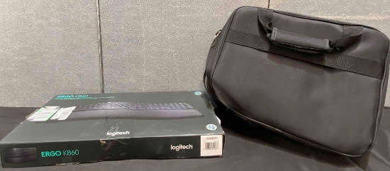 ERGO Keyboard and Bag