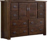 Trestlewood Distressed Mesquite Pine Dresser