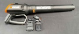 Worx Turbine Cordless Two-Speed Leaf Blower Power Share