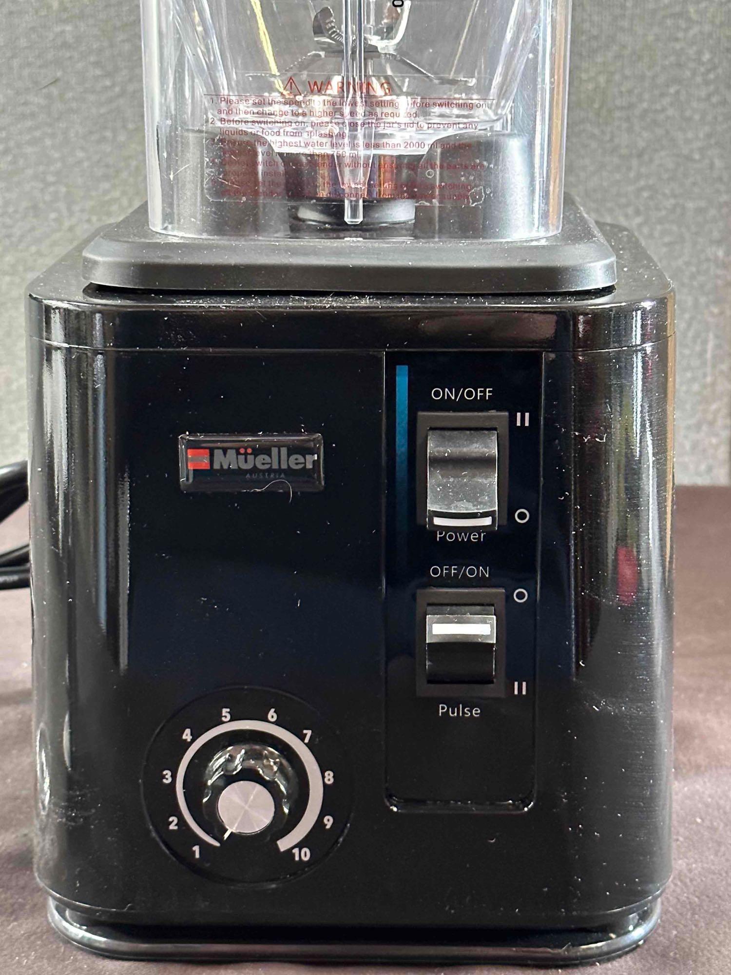Mueller DuraBlend, 10-Speed 3.0hp Professional Series Blender