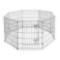 Foldable Metal Pet Exercise and Playpen with Door
