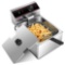 Gymax 1700W Deep Fryer Electric Commercial Tabletop Restaurant Frying with Basket Scoop