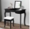 Mirrored Bathroom Dressing Vanity Table Set