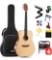 Donner Acoustic Guitar for Beginner Adult Full Size Dreadnought Acustica Guitarra Starter Bundle Kit