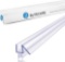 2-Pack Butecare Frameless Shower Door Bottom Seal