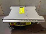 RYOBI 10 in. Expanded Capacity Table Saw with Rolling Stand
